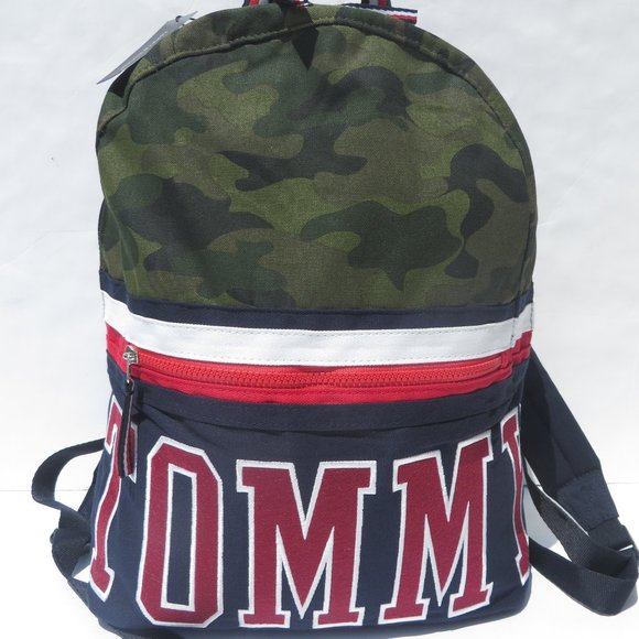 tommy hilfiger backpack camo